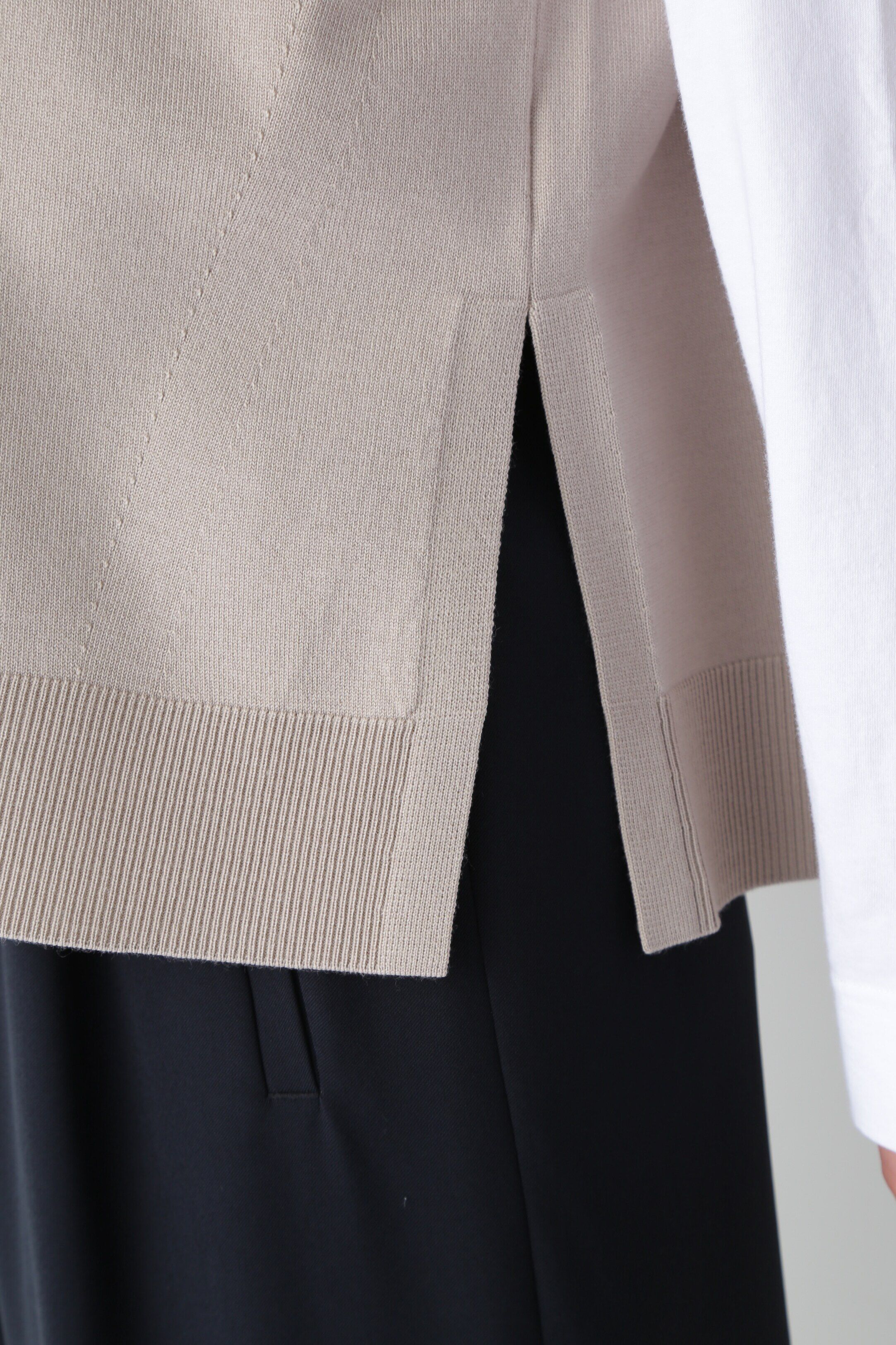  「◆ハイゲージクルーニットベスト」|ニット・セーター|