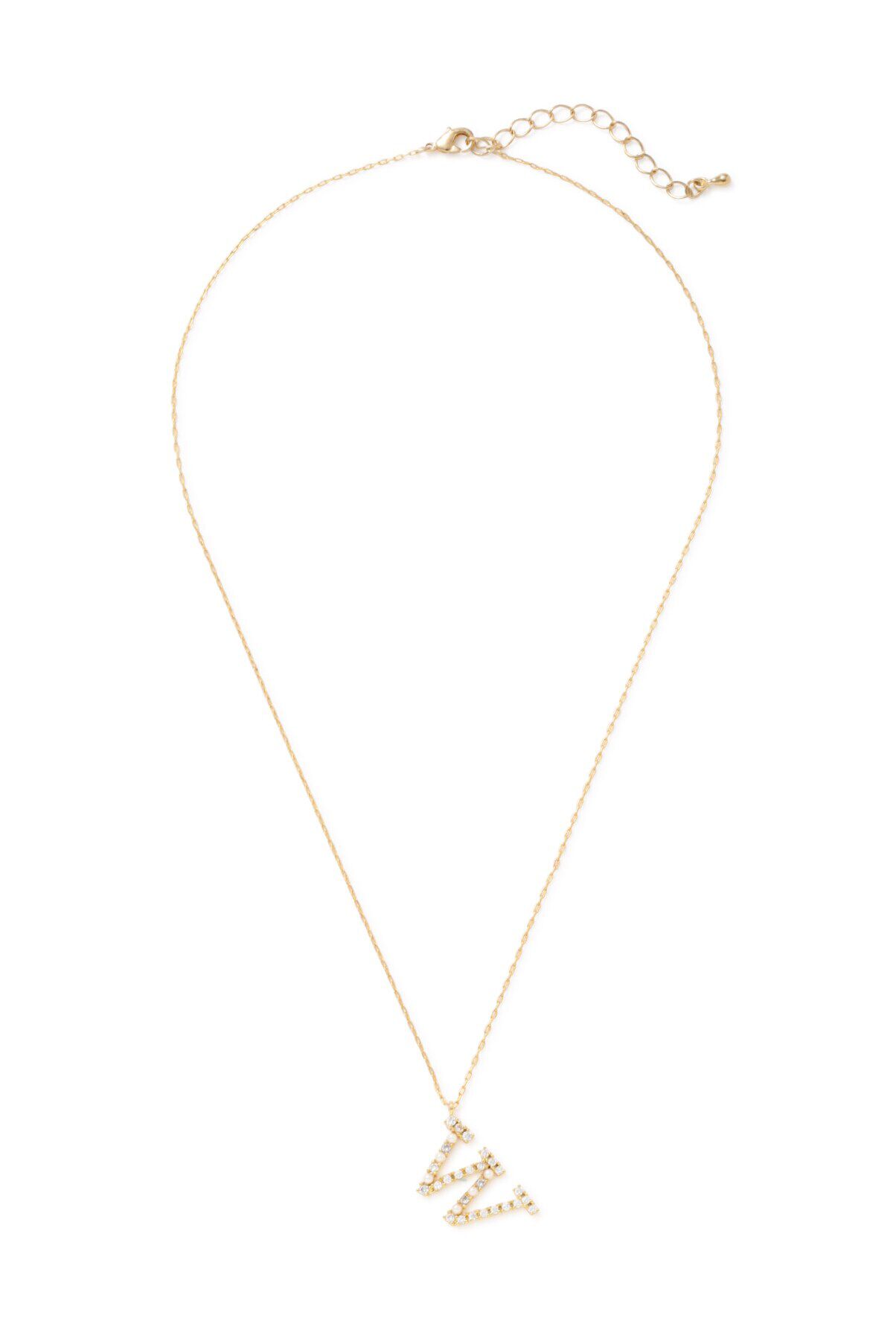  「ｈｗイニシャルネックレス」|ネックレス|