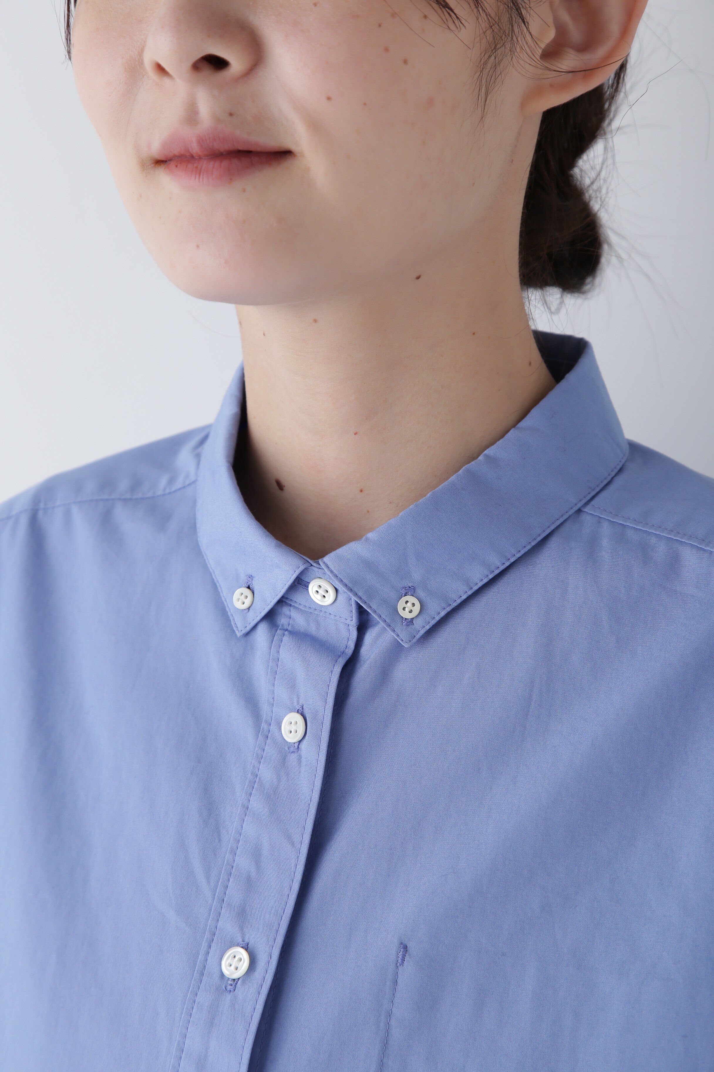  「◆オーガニックコットン釦ダウンシャツ」|シャツ・ブラウス|