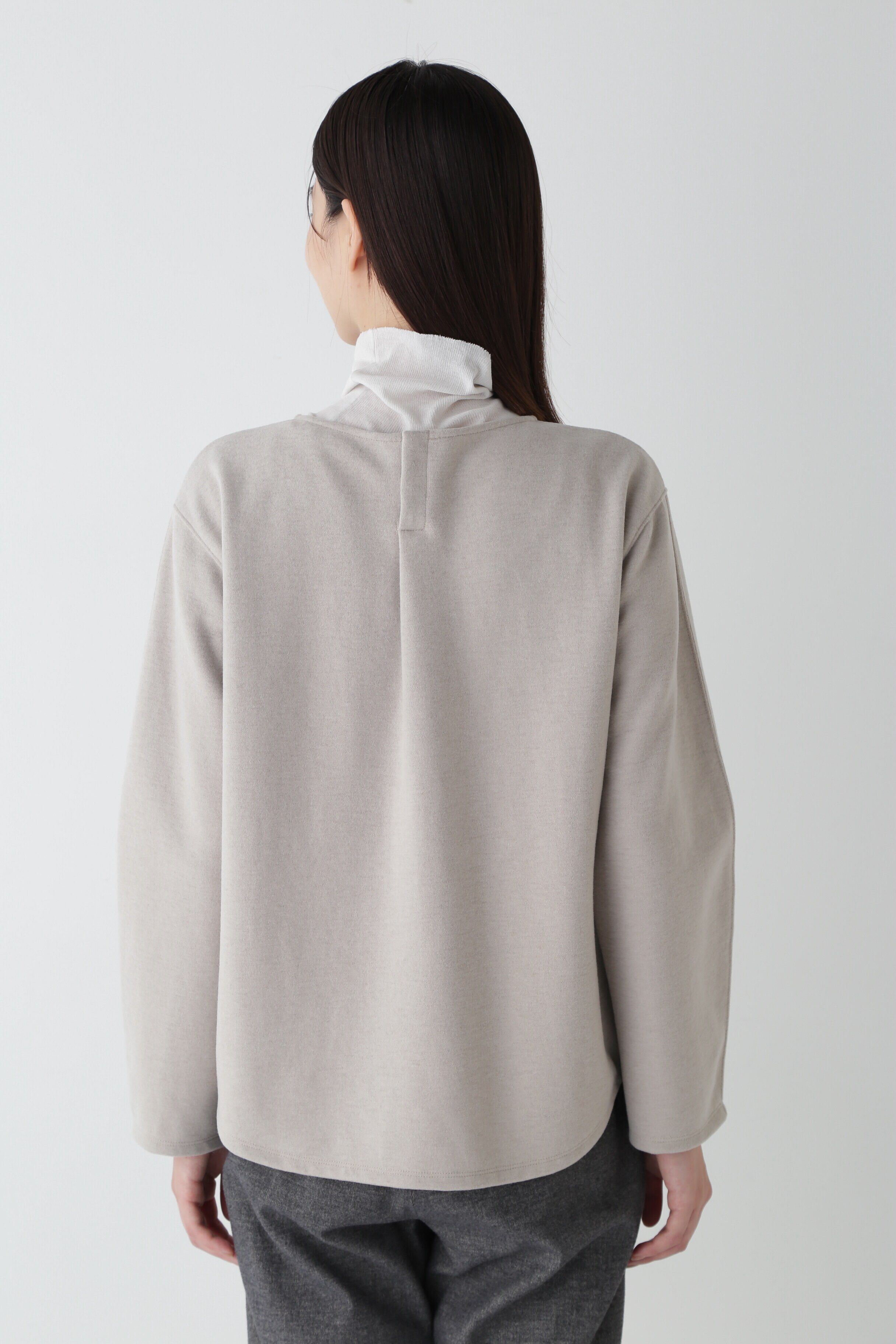  「◆ウォッシャブルミルドジャージーVネックプルオーバー」|Tシャツ・カットソー|