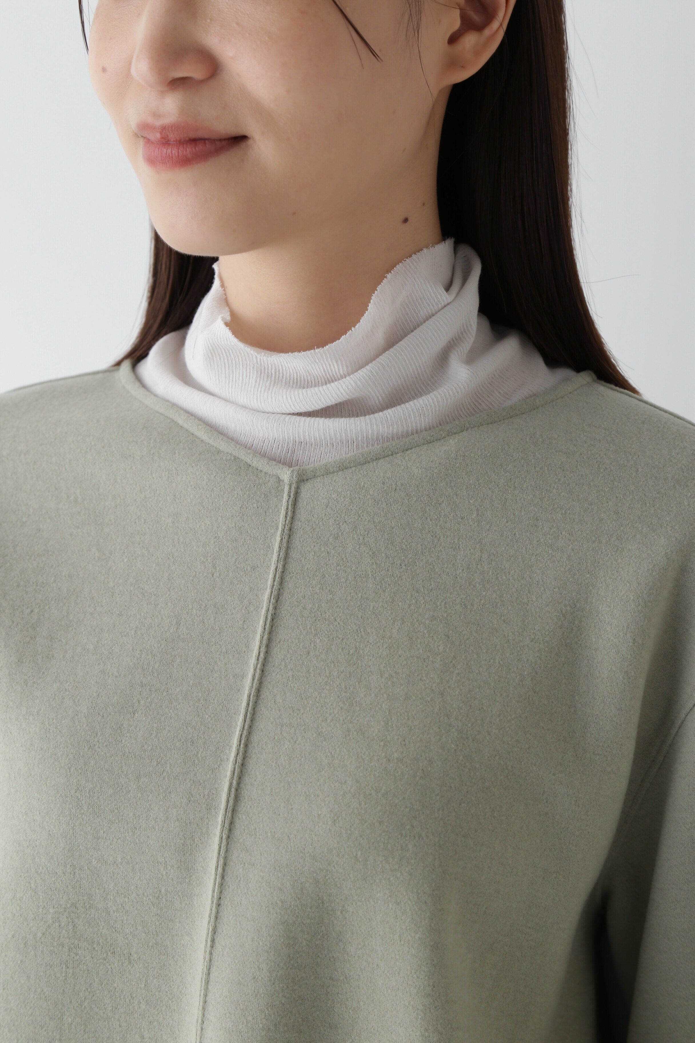  「◆ウォッシャブルミルドジャージーVネックプルオーバー」|Tシャツ・カットソー|