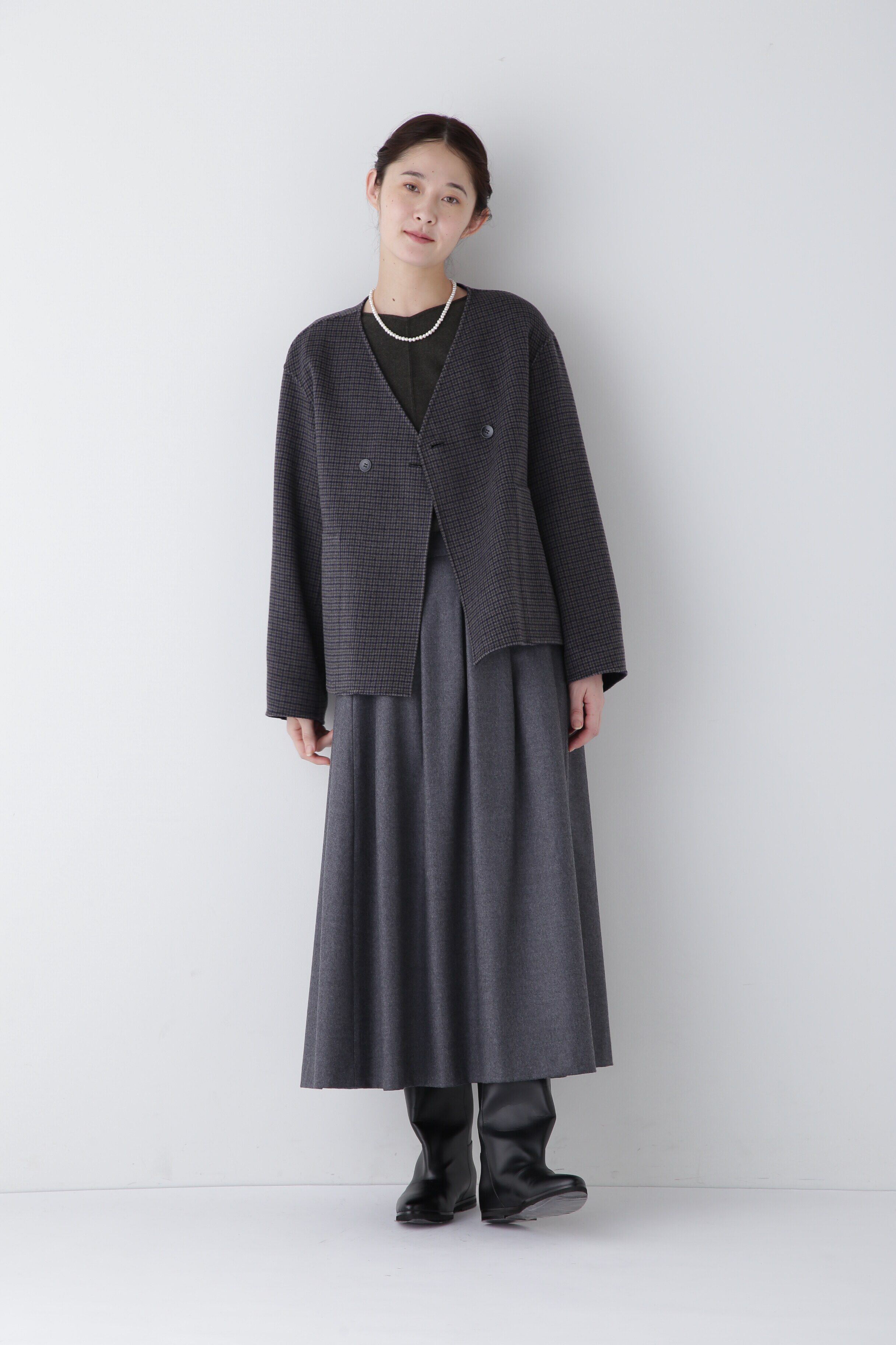  「◆ウォッシャブルミルドジャージーVネックプルオーバー」|Tシャツ・カットソー|