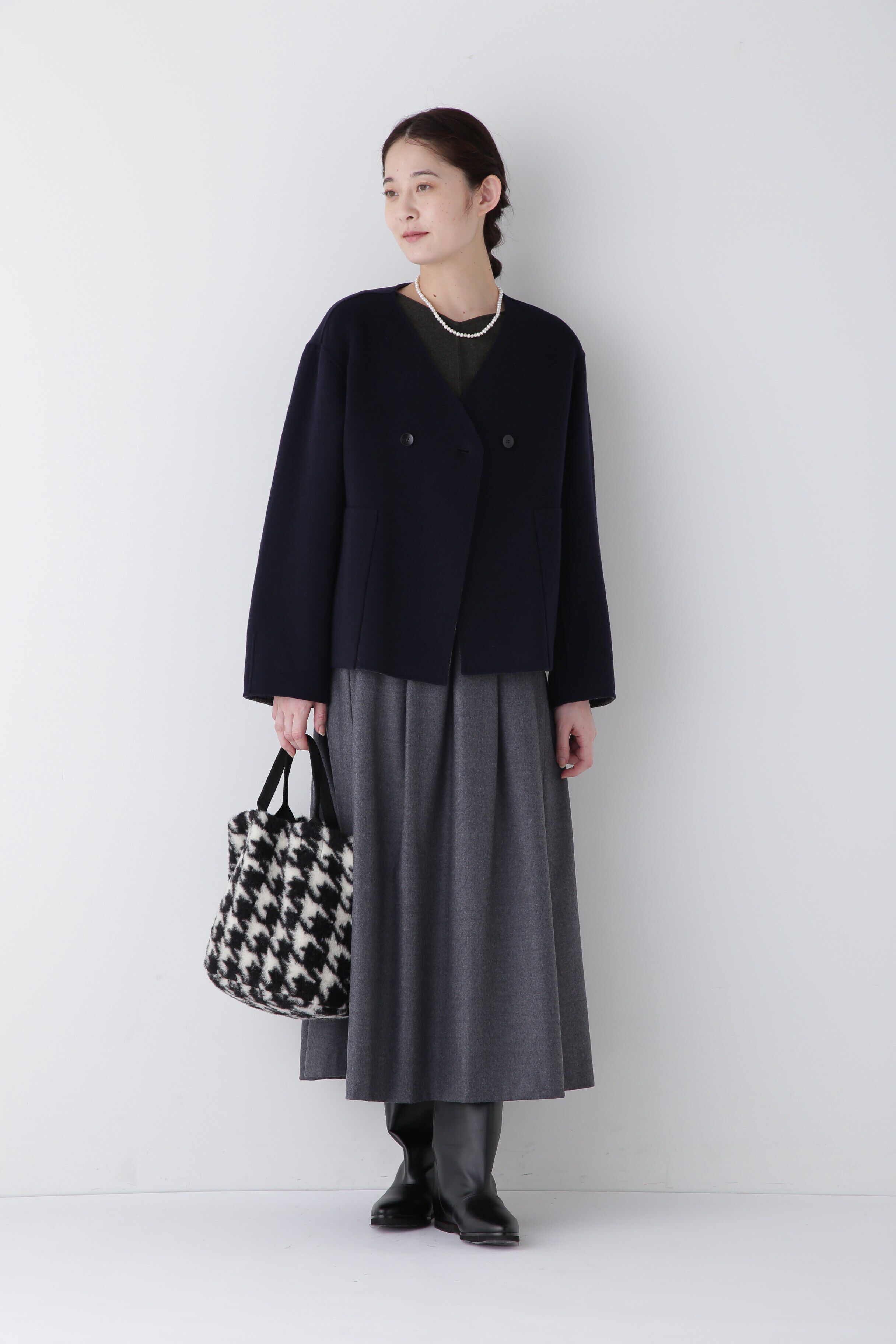  「◆ウォッシャブルミルドジャージーVネックプルオーバー」|Tシャツ・カットソー|