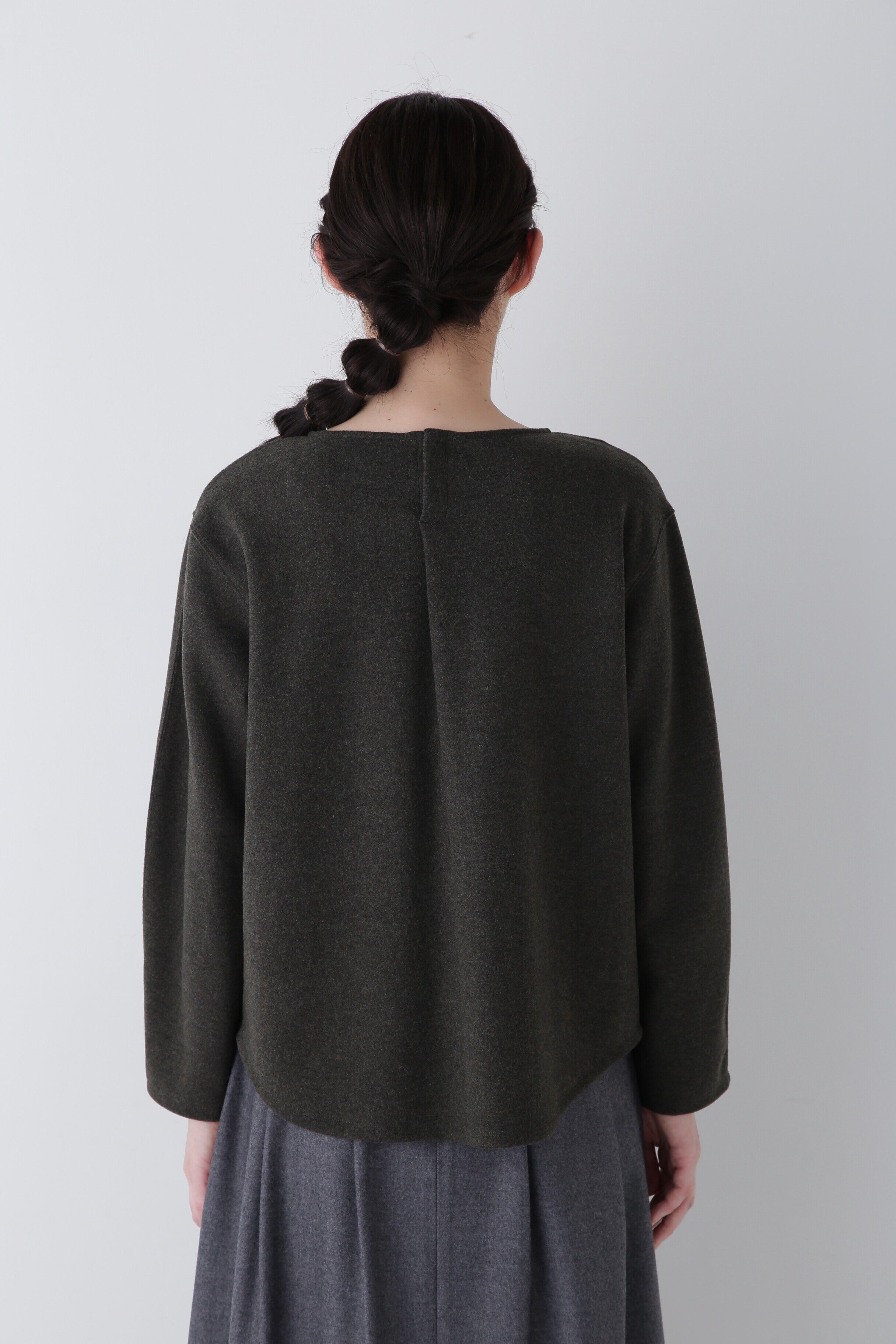  「◆ウォッシャブルミルドジャージーVネックプルオーバー」|Tシャツ・カットソー|