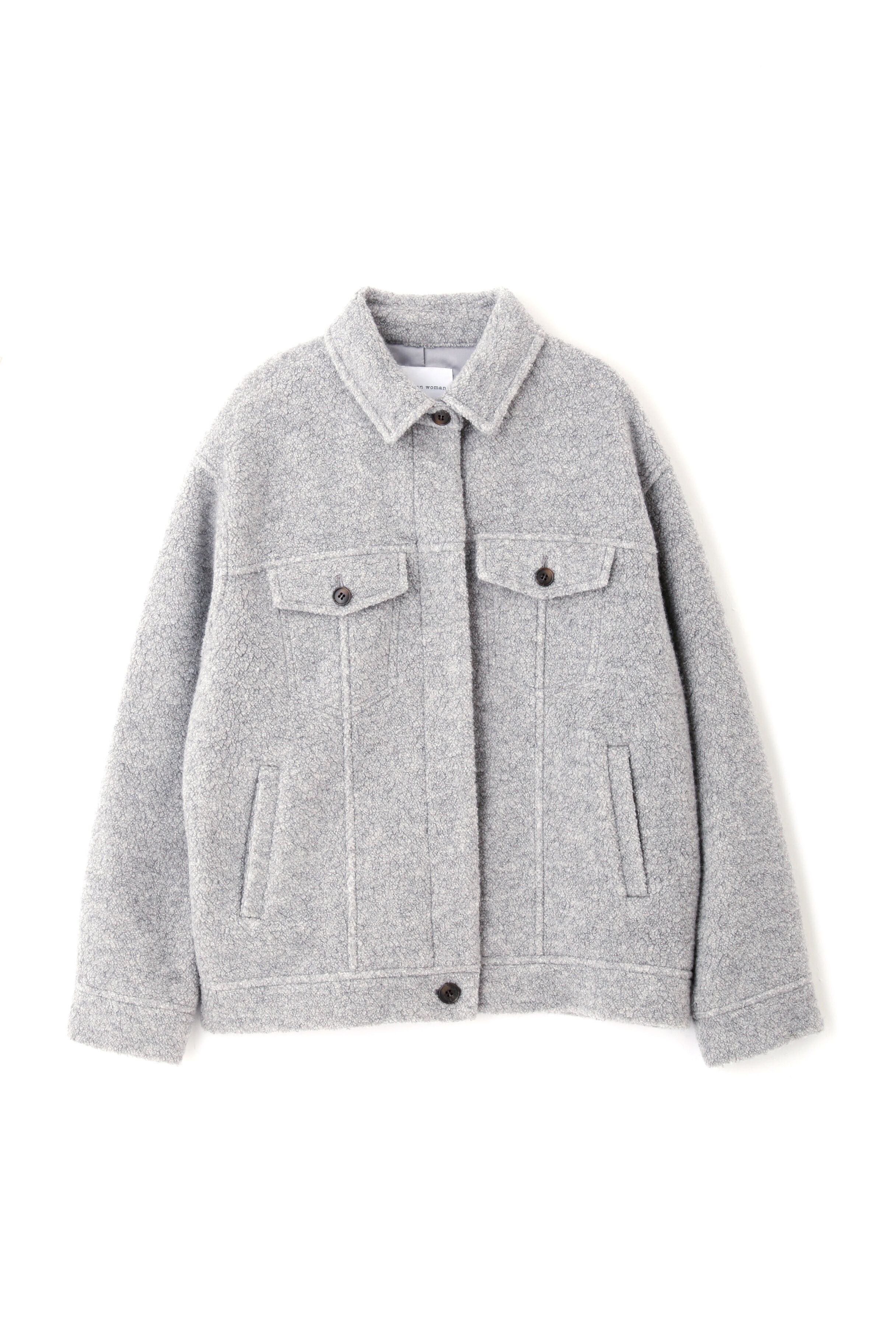  「◆リサイクルウールパイルＧジャン」|ブルゾン・スタジャン|