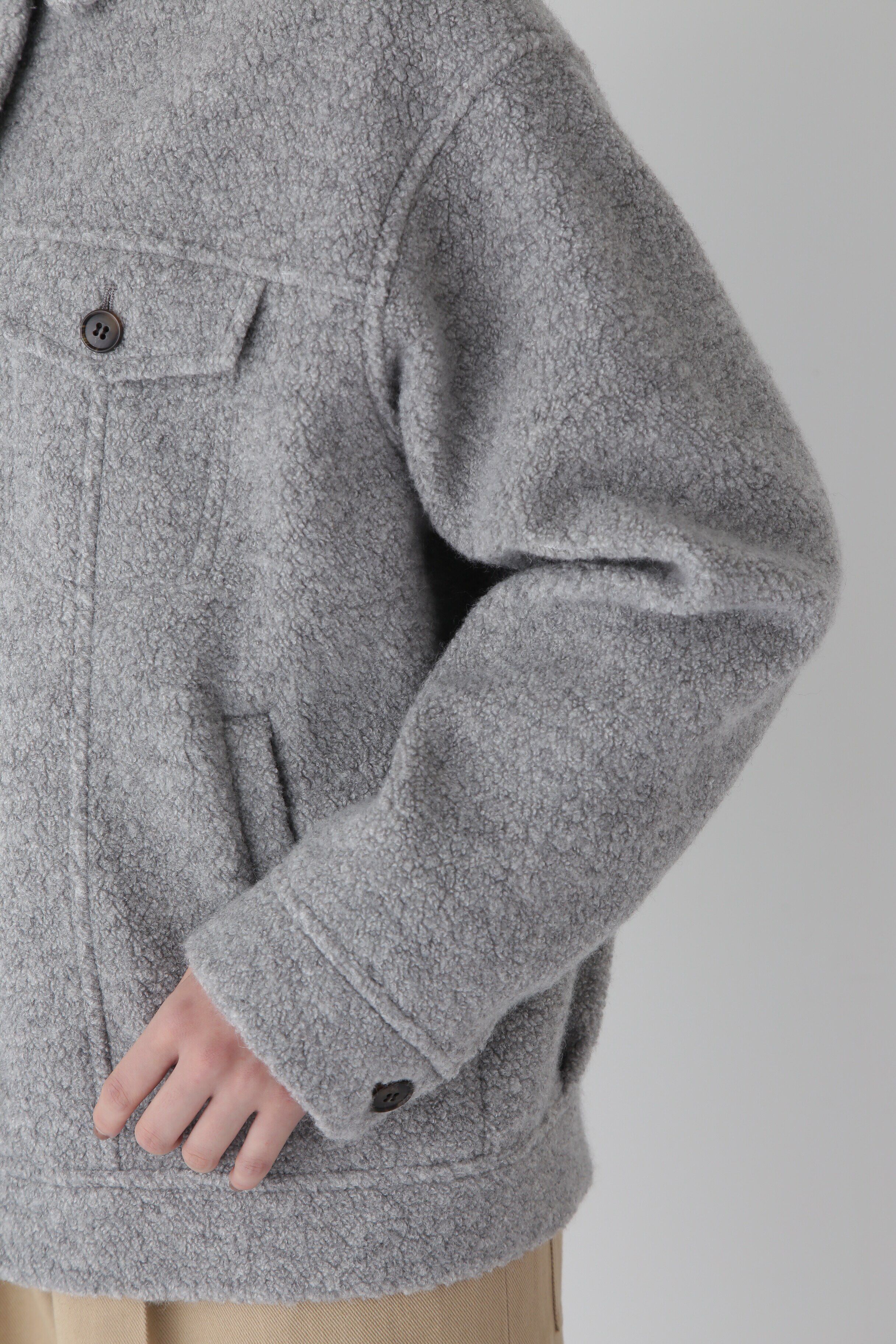  「◆リサイクルウールパイルＧジャン」|ブルゾン・スタジャン|