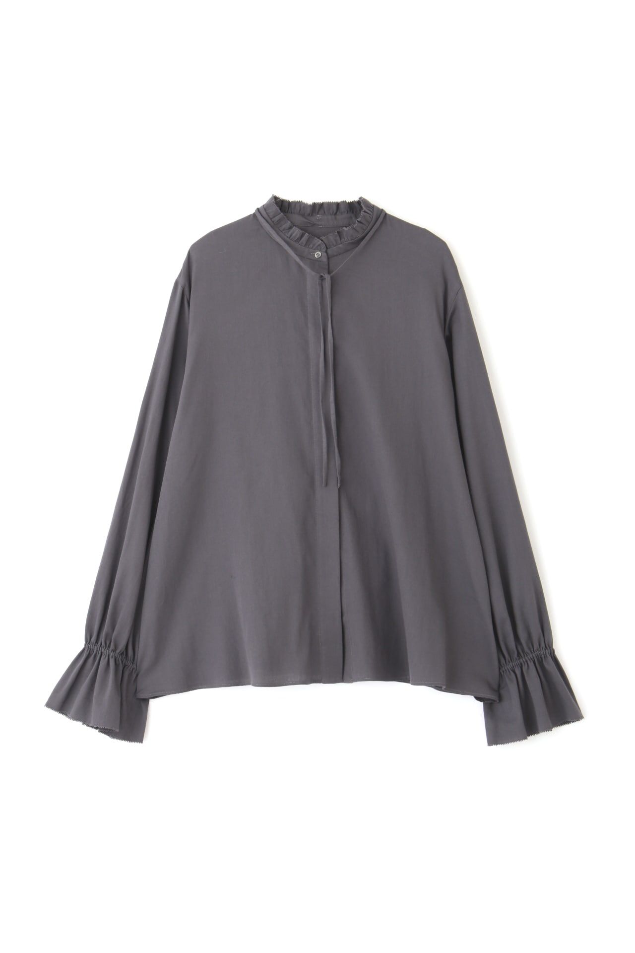  「◆スタンドフリルボリュームブラウス」|シャツ・ブラウス|