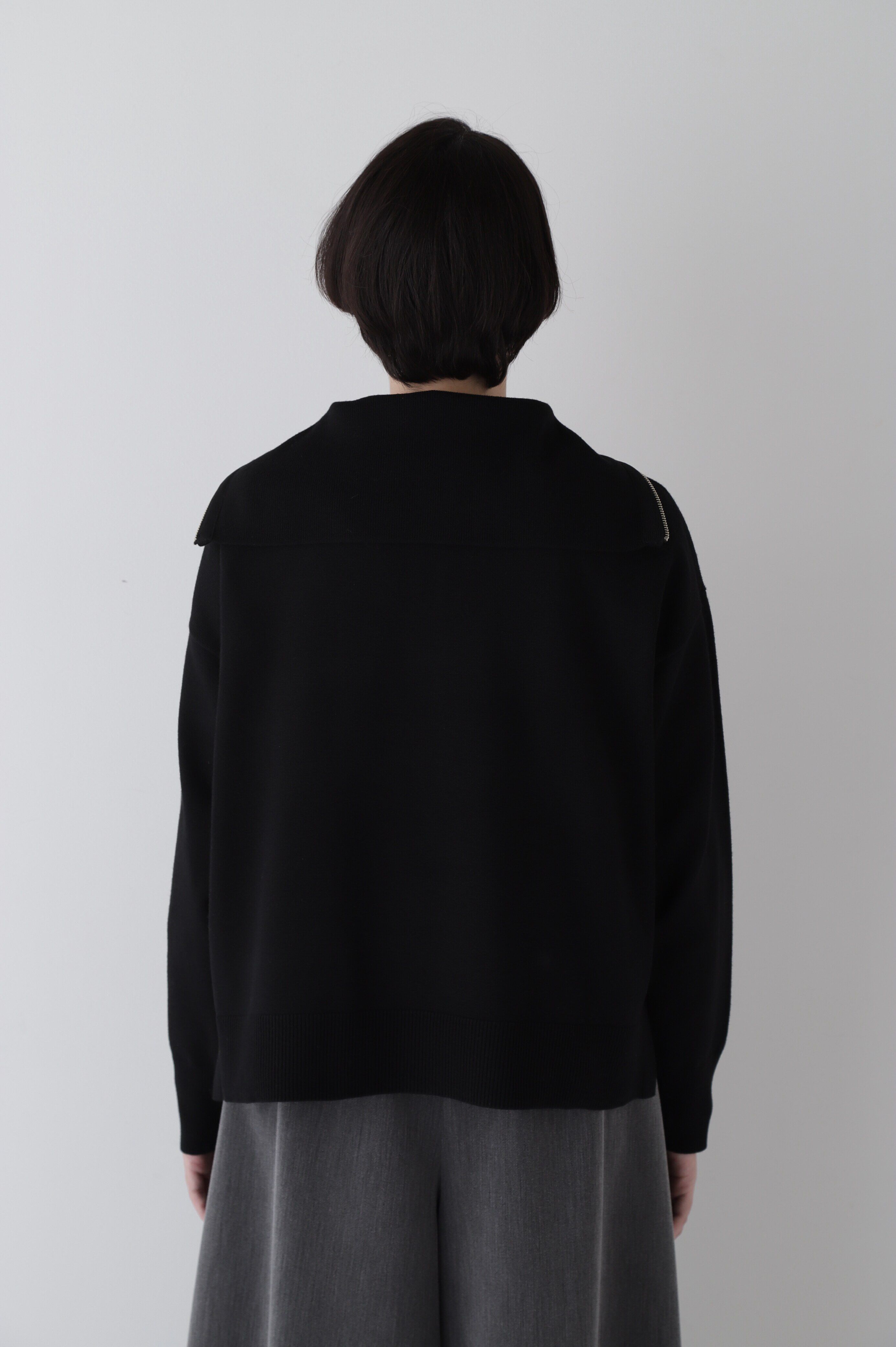  「◆セーラーカラージップアッププルオーバー」|ニット・セーター|