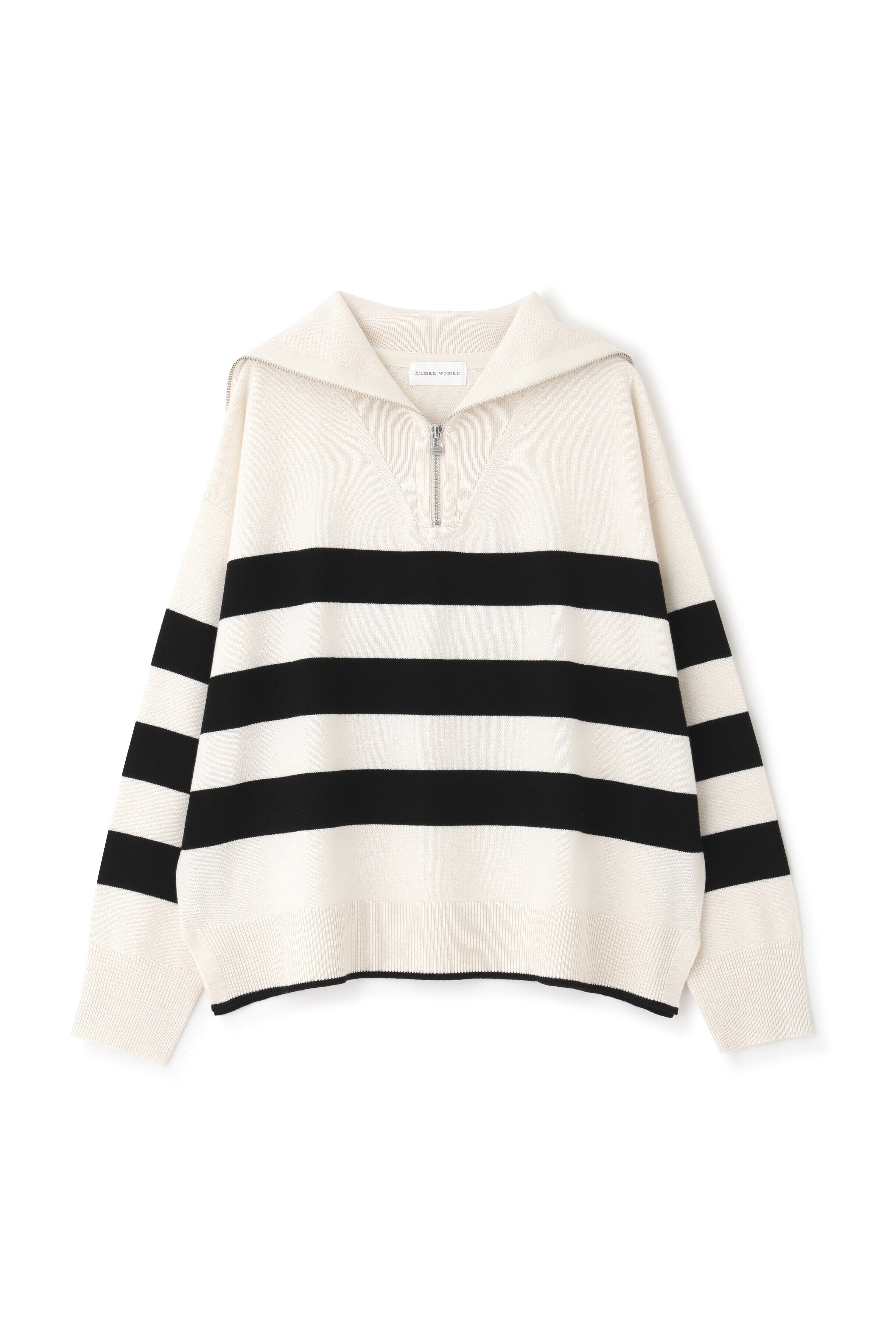  「◆セーラーカラージップアッププルオーバー」|ニット・セーター|