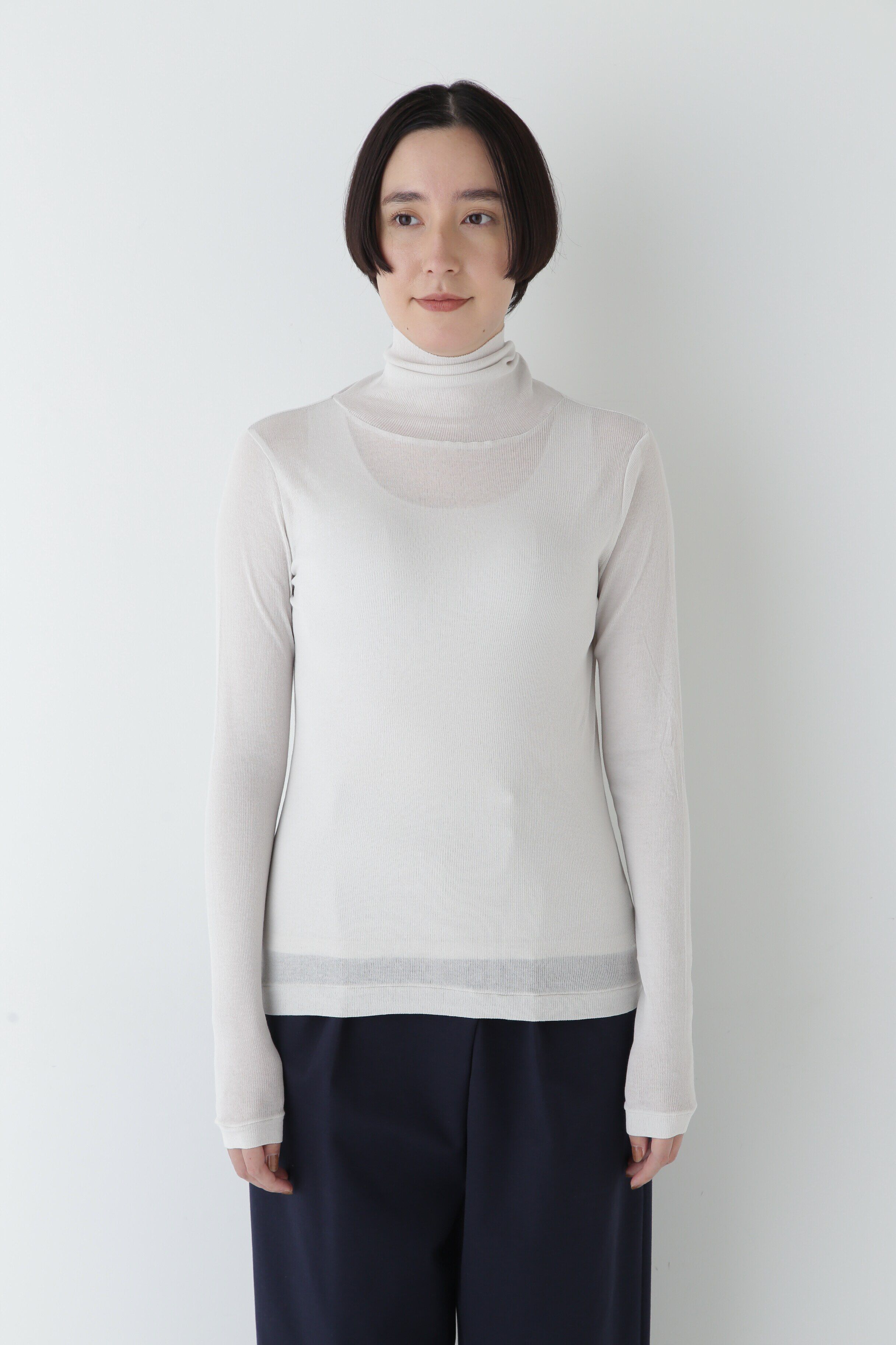  「◆シアータートルプルオーバー」|Tシャツ・カットソー|