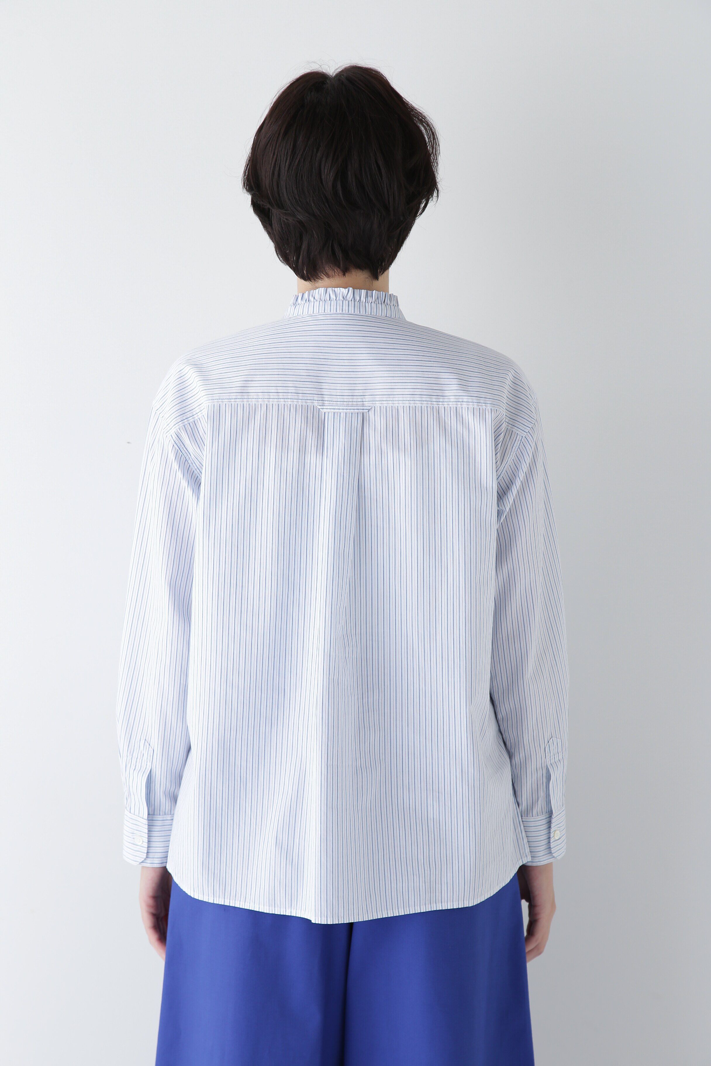  「◆スタンドフリルドビーブラウス」|シャツ・ブラウス|