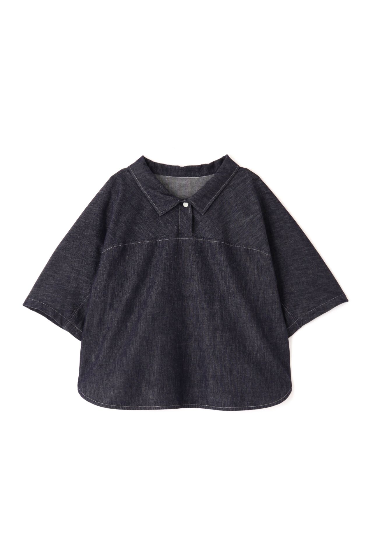  「◆ライトオンスデニムブラウス」|シャツ・ブラウス|