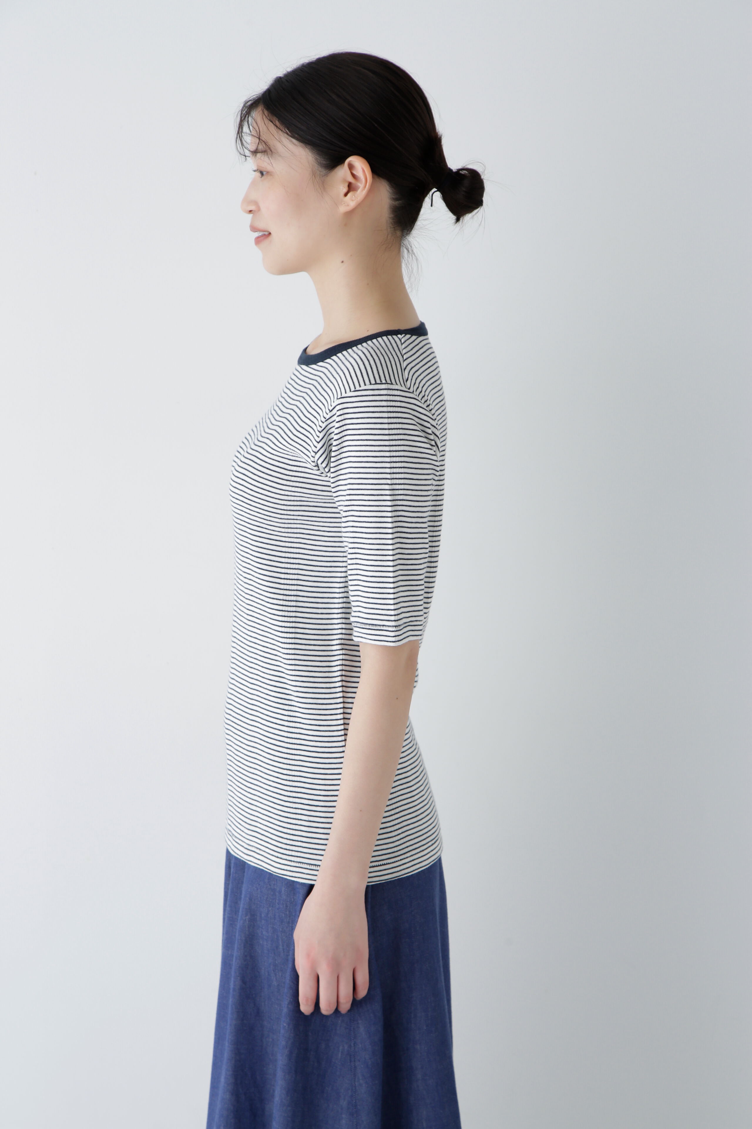  「◆リブクルーＴシャツ」|Tシャツ・カットソー|