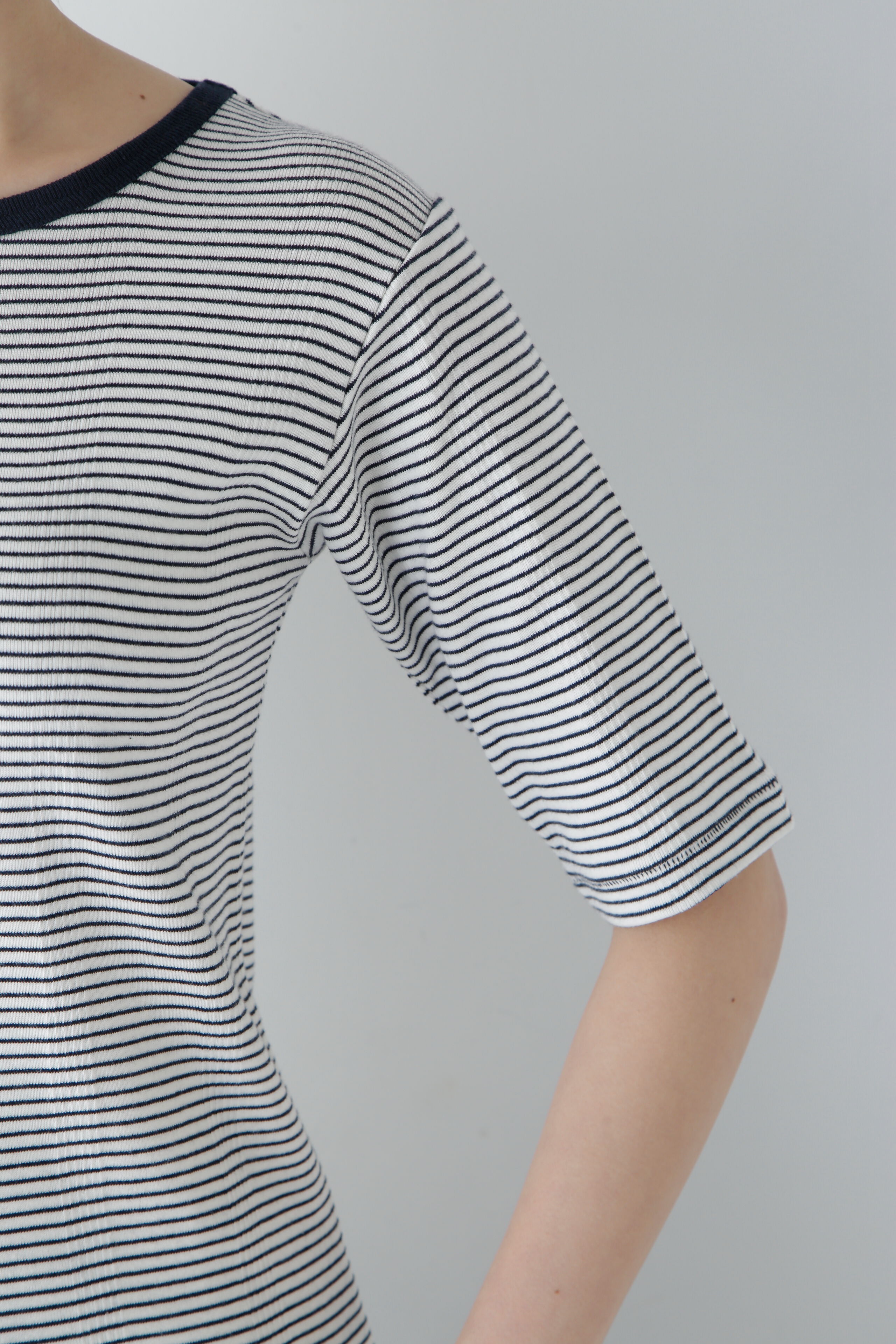  「◆リブクルーＴシャツ」|Tシャツ・カットソー|