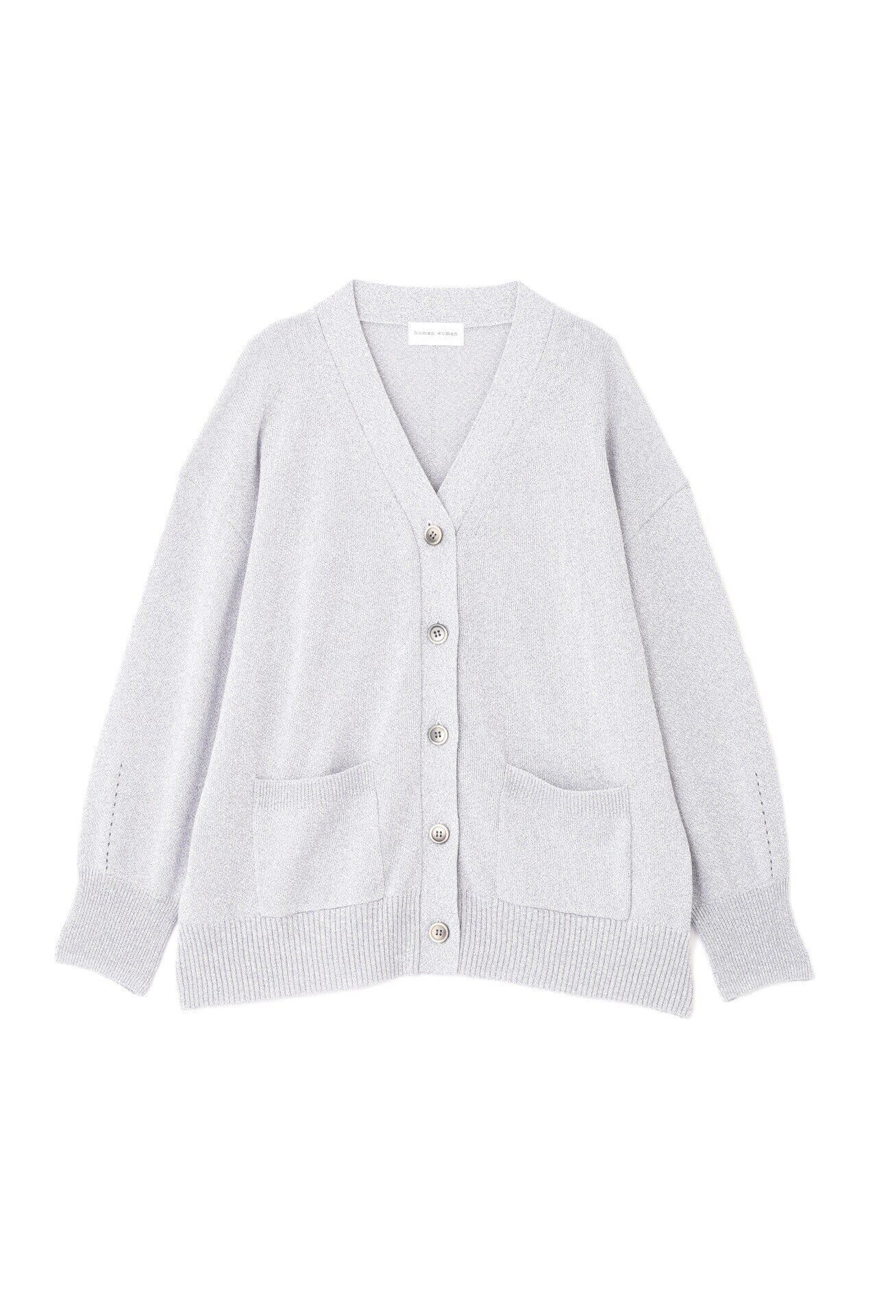  「◆【ウォッシャブル】ペーパーヤーンミドル丈カーディガン」|ニット・セーター|