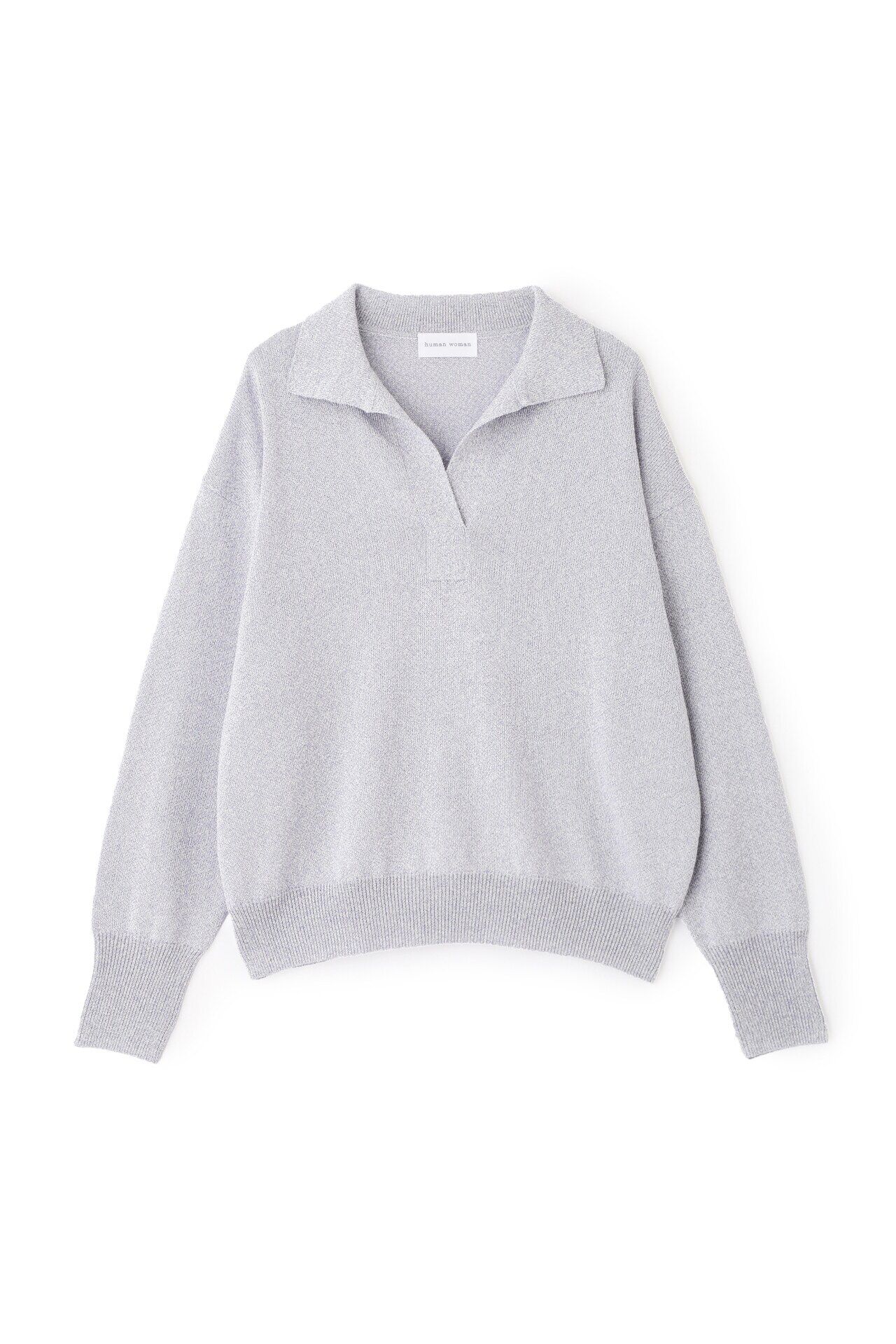  「◆【ウォッシャブル】ペーパーヤーンセーラーカラートップス」|ニット・セーター|