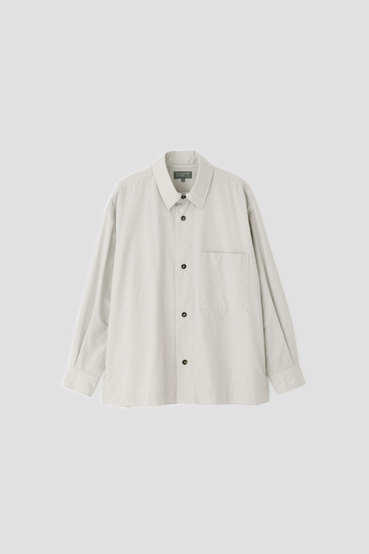 MARGARET HOWELL「COMPACT COTTON POPLIN」|シャツ・ブラウス|