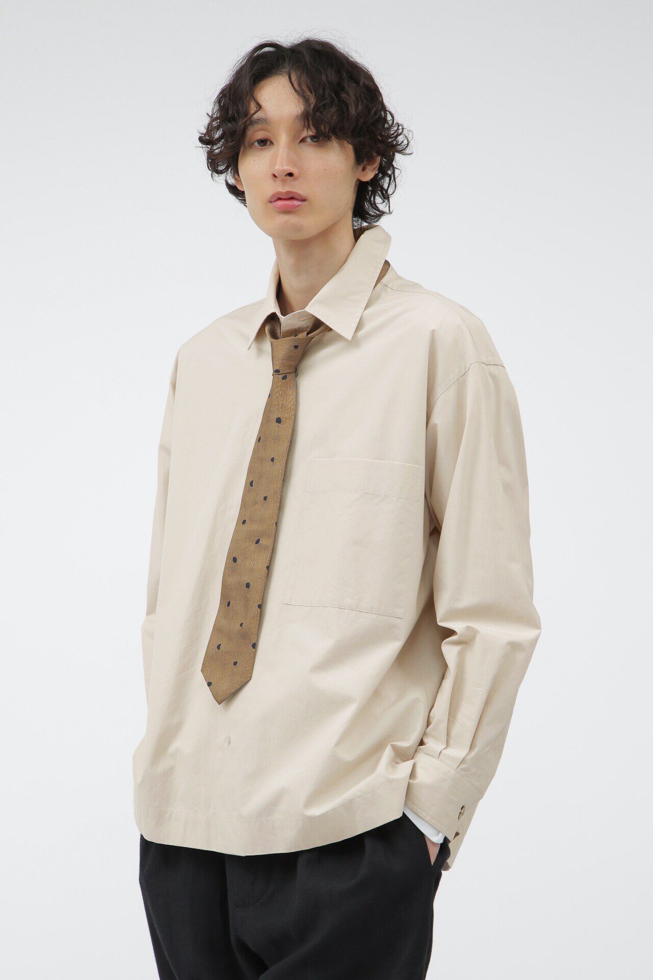 MARGARET HOWELL「COMPACT COTTON POPLIN」|シャツ・ブラウス|