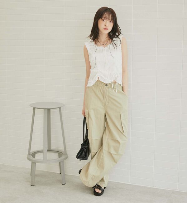 archives「２ｗａｙコットンドロストブラウス」|シャツ・ブラウス|