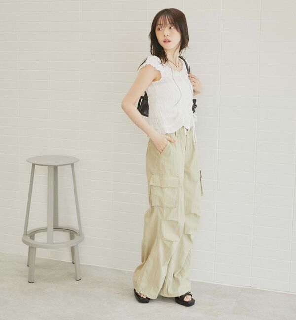 archives「２ｗａｙコットンドロストブラウス」|シャツ・ブラウス|