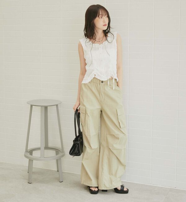 archives「２ｗａｙコットンドロストブラウス」|シャツ・ブラウス|