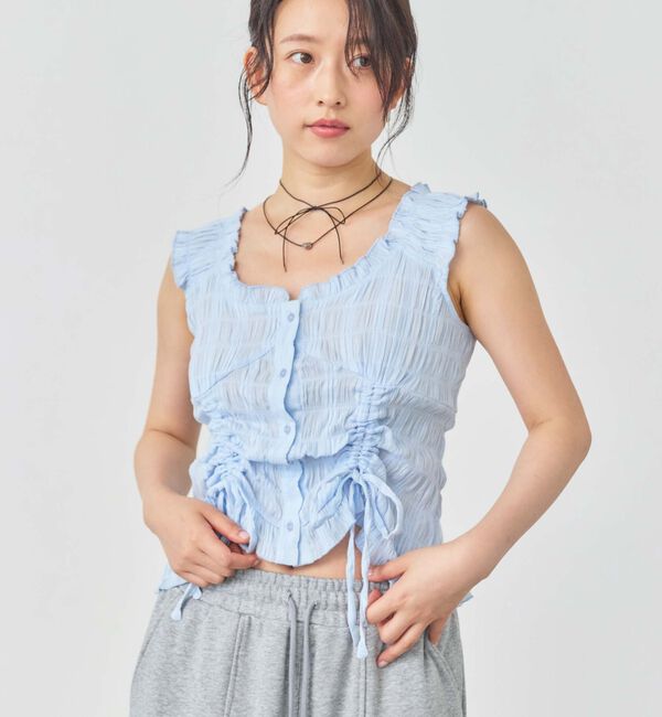 archives「２ｗａｙコットンドロストブラウス」|シャツ・ブラウス|