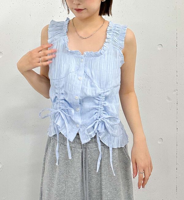 archives「２ｗａｙコットンドロストブラウス」|シャツ・ブラウス|