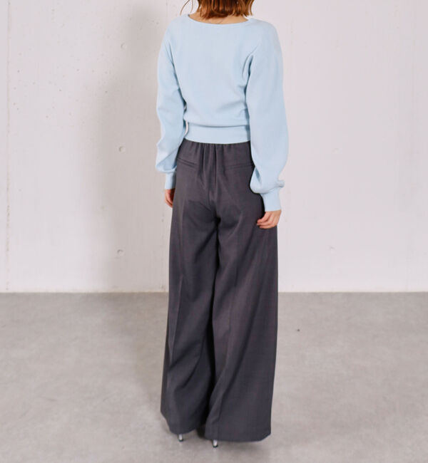 archives「レーストリムニットアンサンブル」|カーディガン|