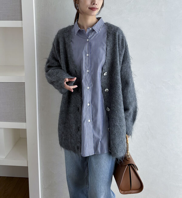 Doux archives「ベーシックオーバーシャツ」|シャツ・ブラウス|