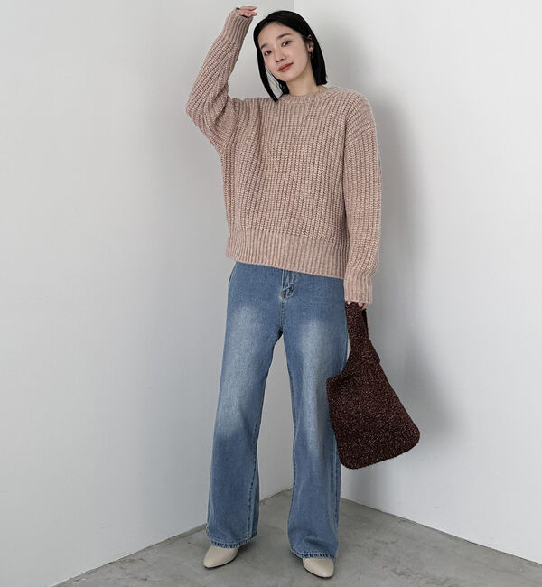 Doux archives「オーロラシャイニーニット」|ニット・セーター|