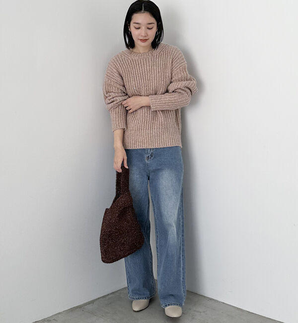 Doux archives「オーロラシャイニーニット」|ニット・セーター|