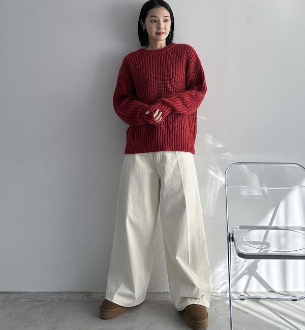 Doux archives「オーロラシャイニーニット」|ニット・セーター|