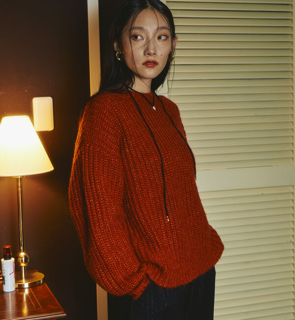 Doux archives「オーロラシャイニーニット」|ニット・セーター|