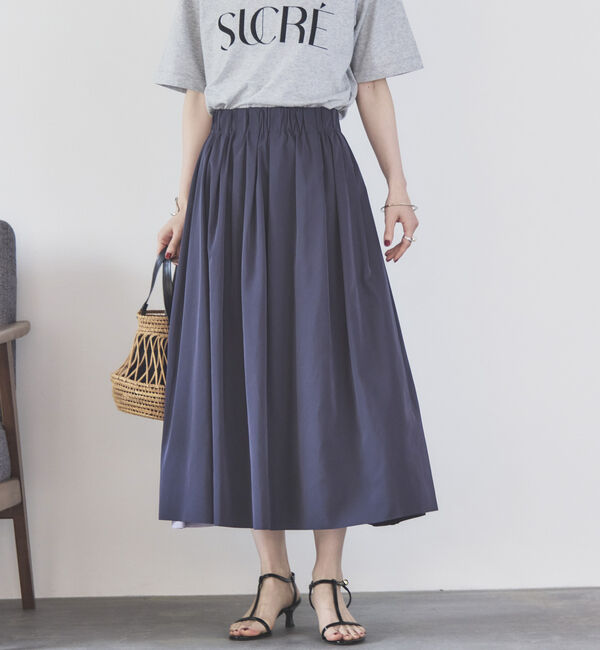 Doux archives「リバーシブルタフタスカート」|スカート|