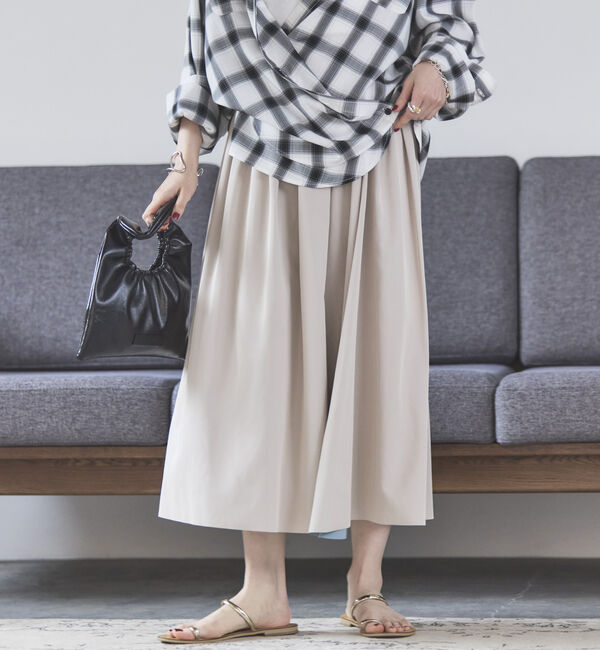 Doux archives「リバーシブルタフタスカート」|スカート|