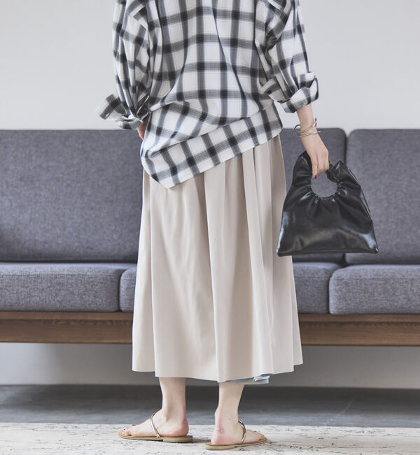 Doux archives「リバーシブルタフタスカート」|スカート|
