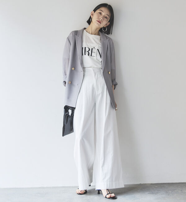 Doux archives「タックワイドパンツ」|チノ|