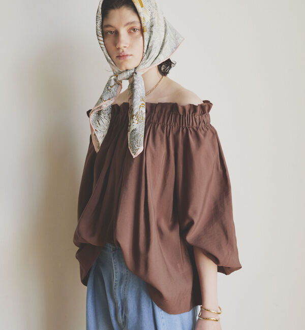 Doux archives「オフショルフリルブラウス」|シャツ・ブラウス|