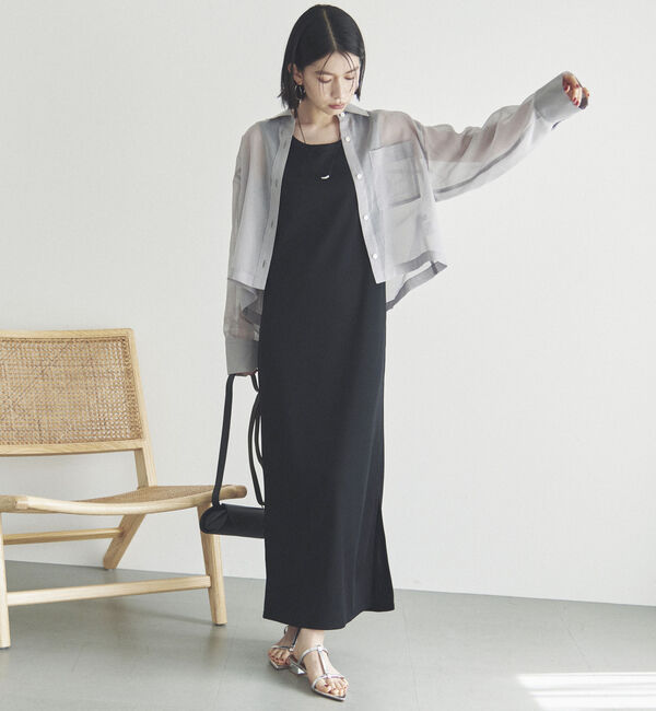 Doux archives「リブ２ＷＡＹノースリーブワンピース」|ワンピース|