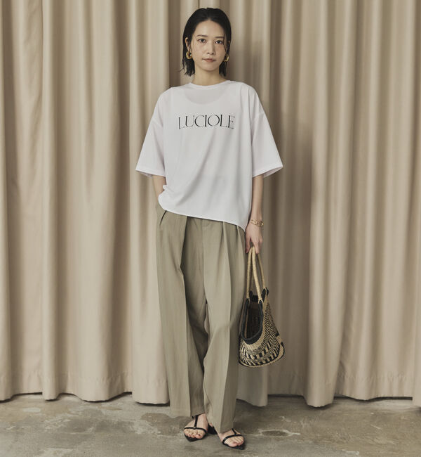 Doux archives「２タックコクーンパンツ」|チノ|