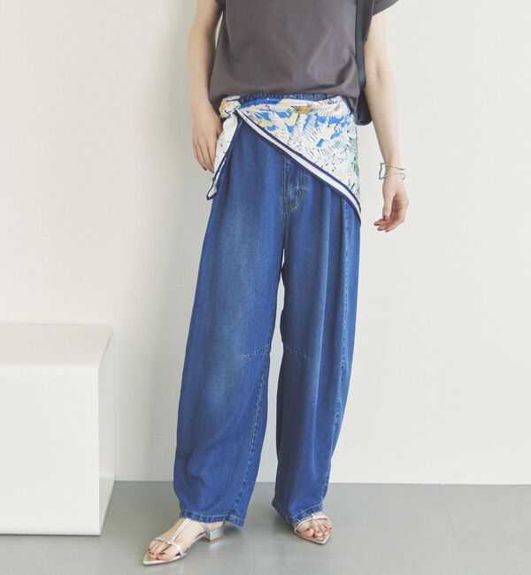 Doux archives「パラダイスプリントスカーフ」|バンダナ・スカーフ|