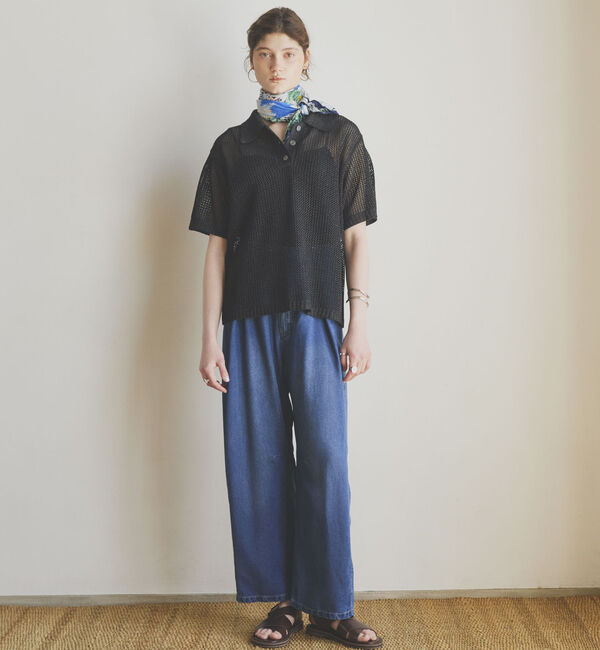 Doux archives「パラダイスプリントスカーフ」|バンダナ・スカーフ|