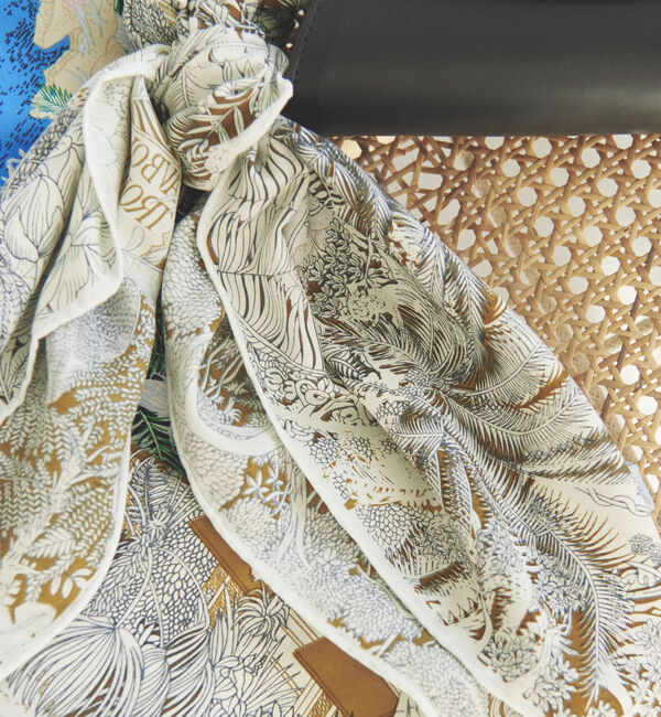 Doux archives「パラダイスプリントスカーフ」|バンダナ・スカーフ|