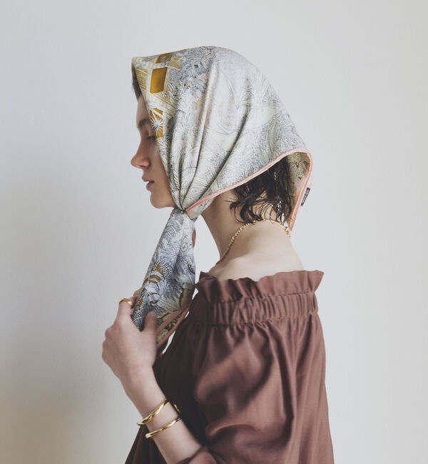 Doux archives「パラダイスプリントスカーフ」|バンダナ・スカーフ|