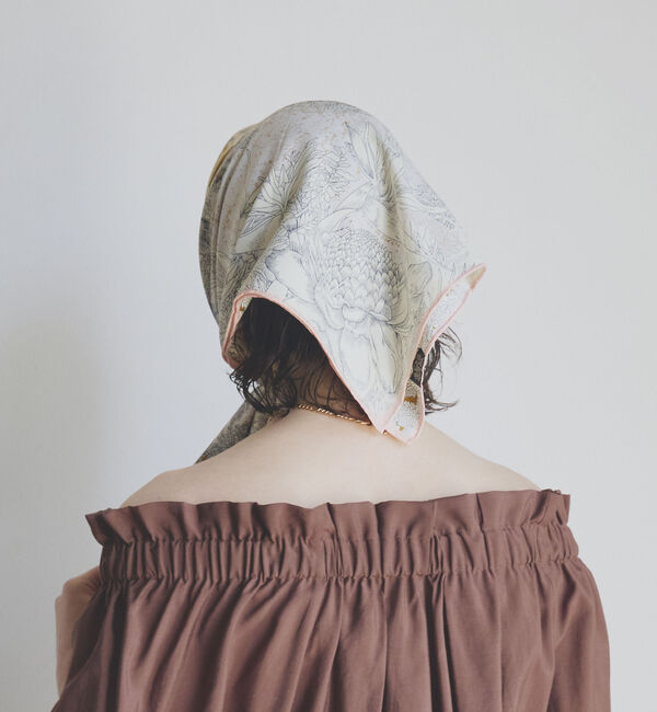 Doux archives「パラダイスプリントスカーフ」|バンダナ・スカーフ|