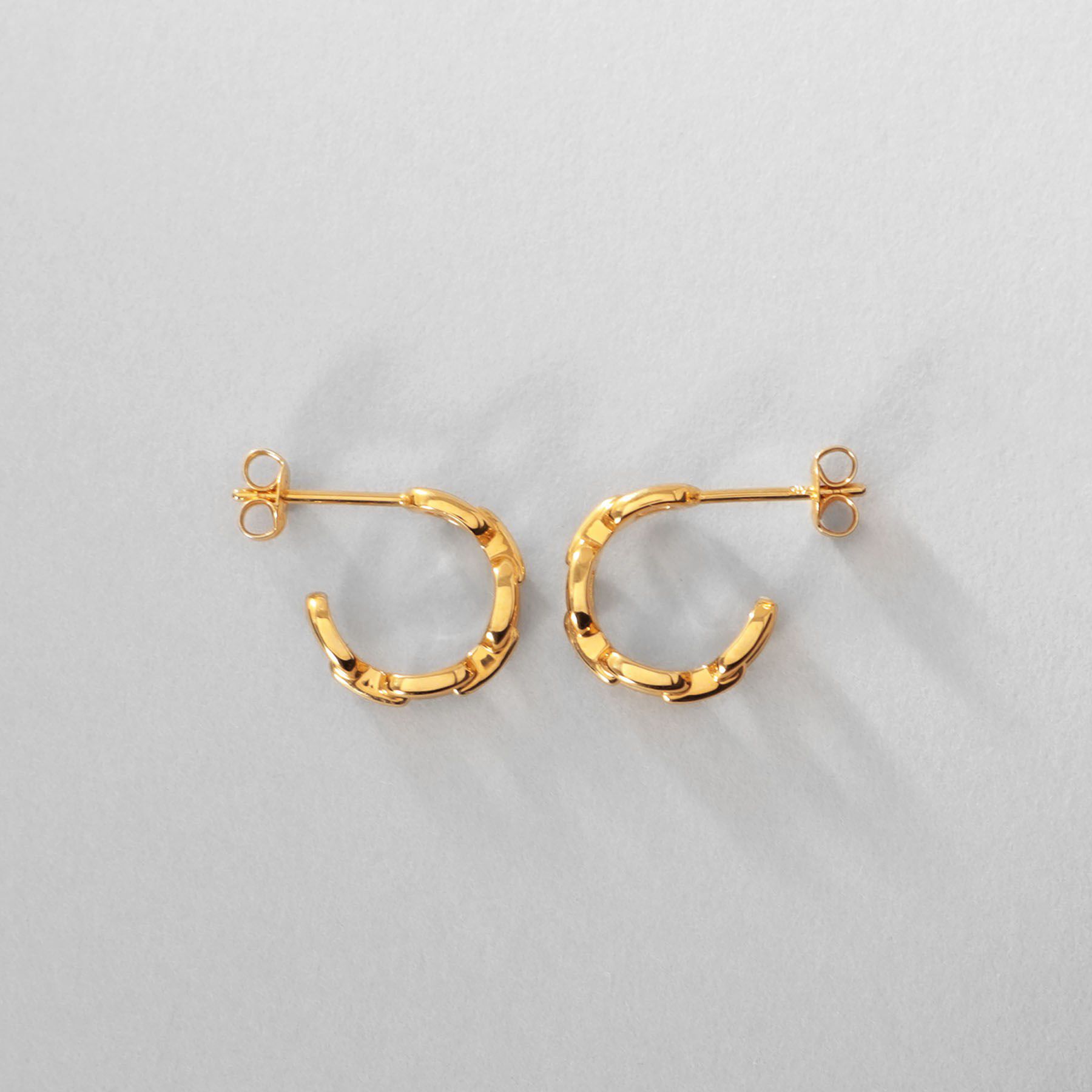 COCOSHNIK ONKITSCH「シルバー PCチェーンモチーフピアス GP」|ピアス|