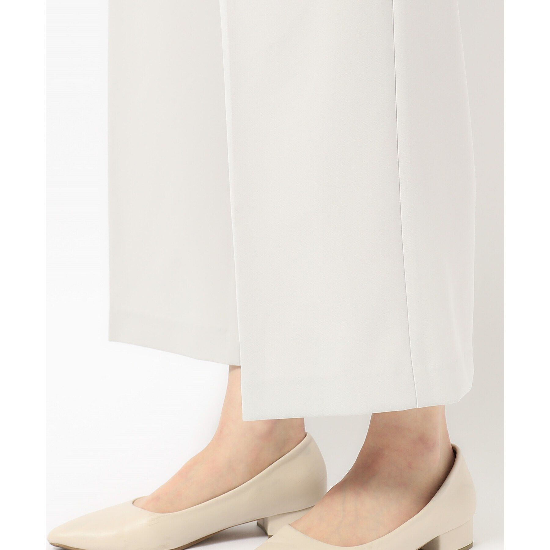 SHOO･LA･RUE「【S-5L/洗濯機可/2WAYストレッチ】ダブルクロスワイドパンツ」|その他|