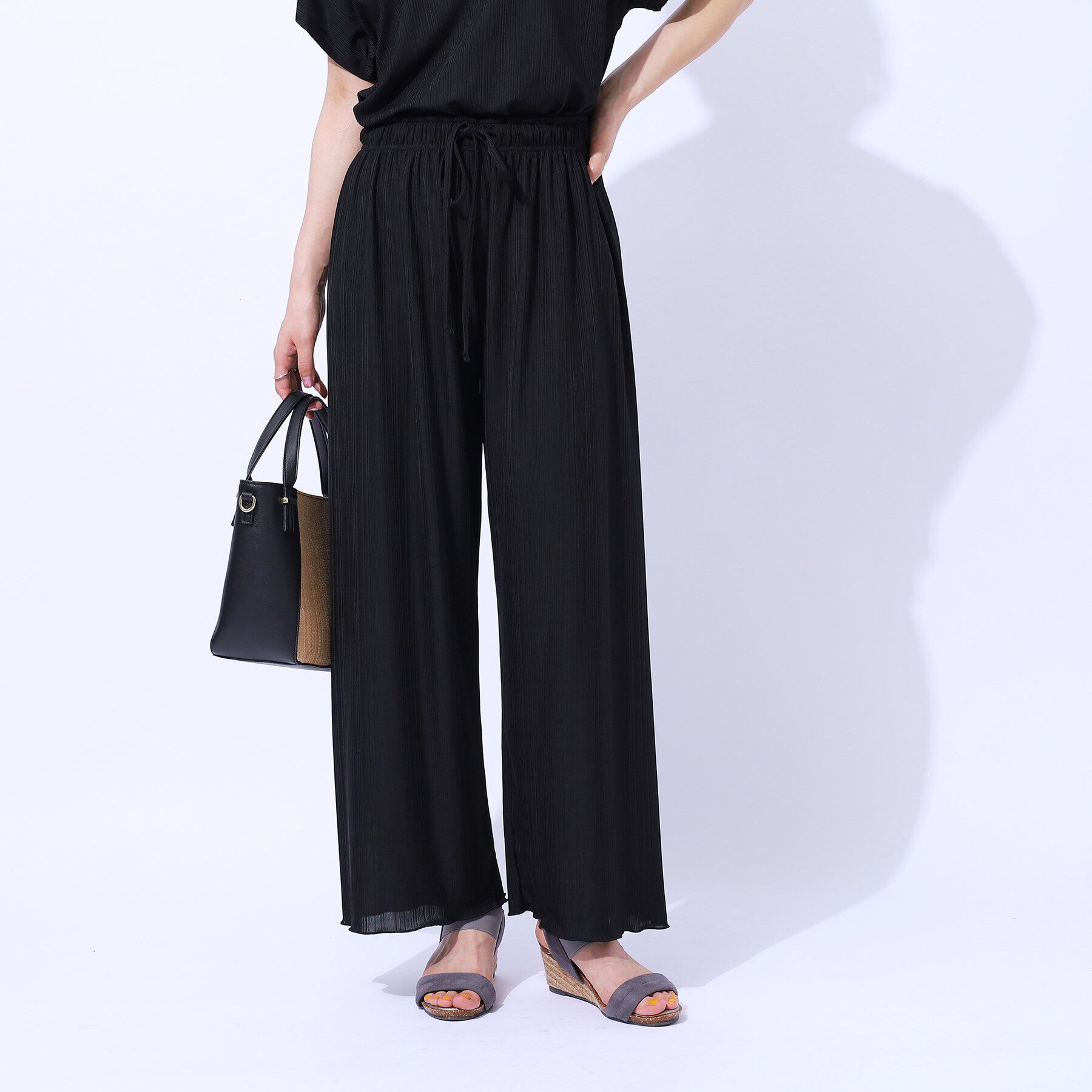 SHOO･LA･RUE「【セットアップ可】テレコイージーパンツ」|その他|