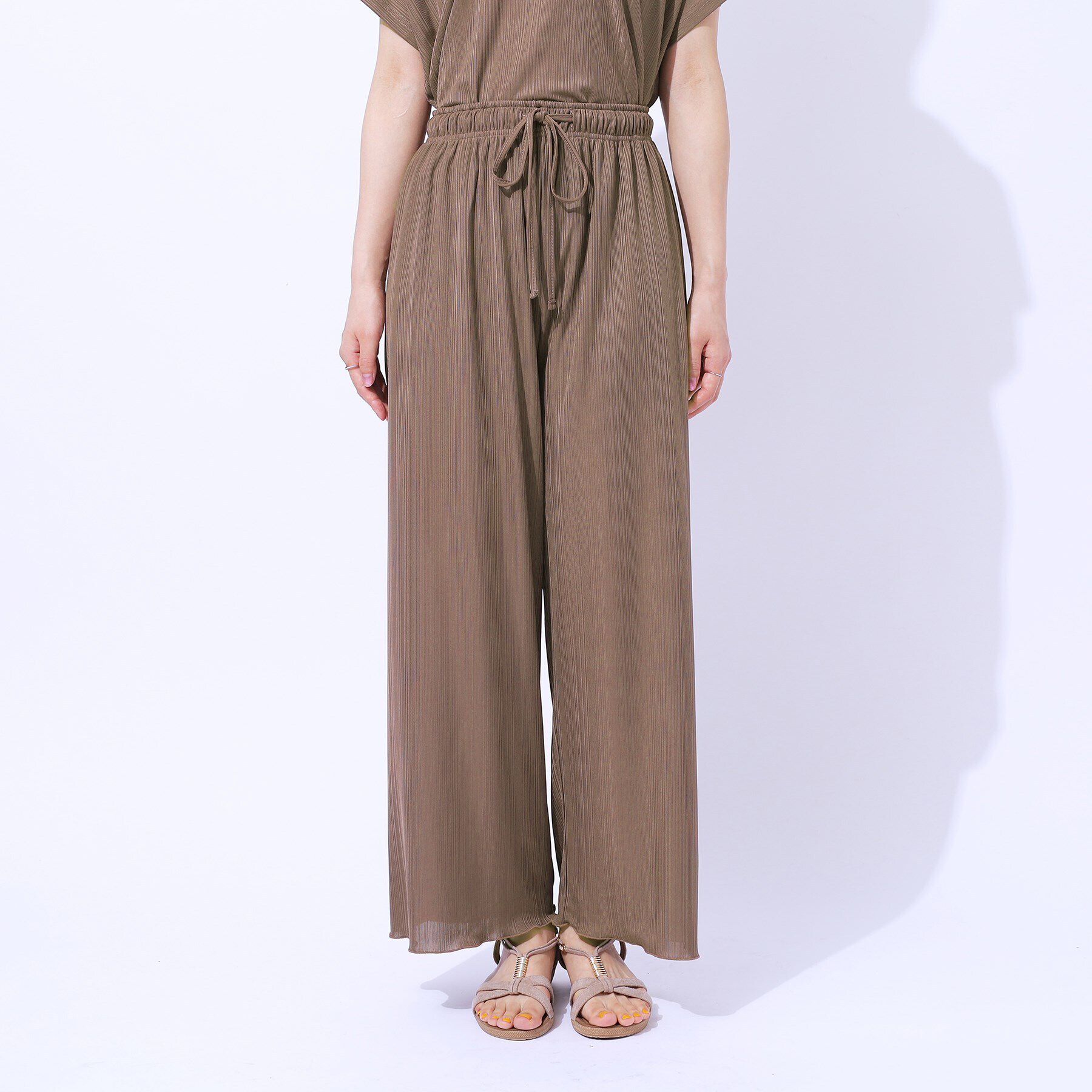 SHOO･LA･RUE「【セットアップ可】テレコイージーパンツ」|その他|