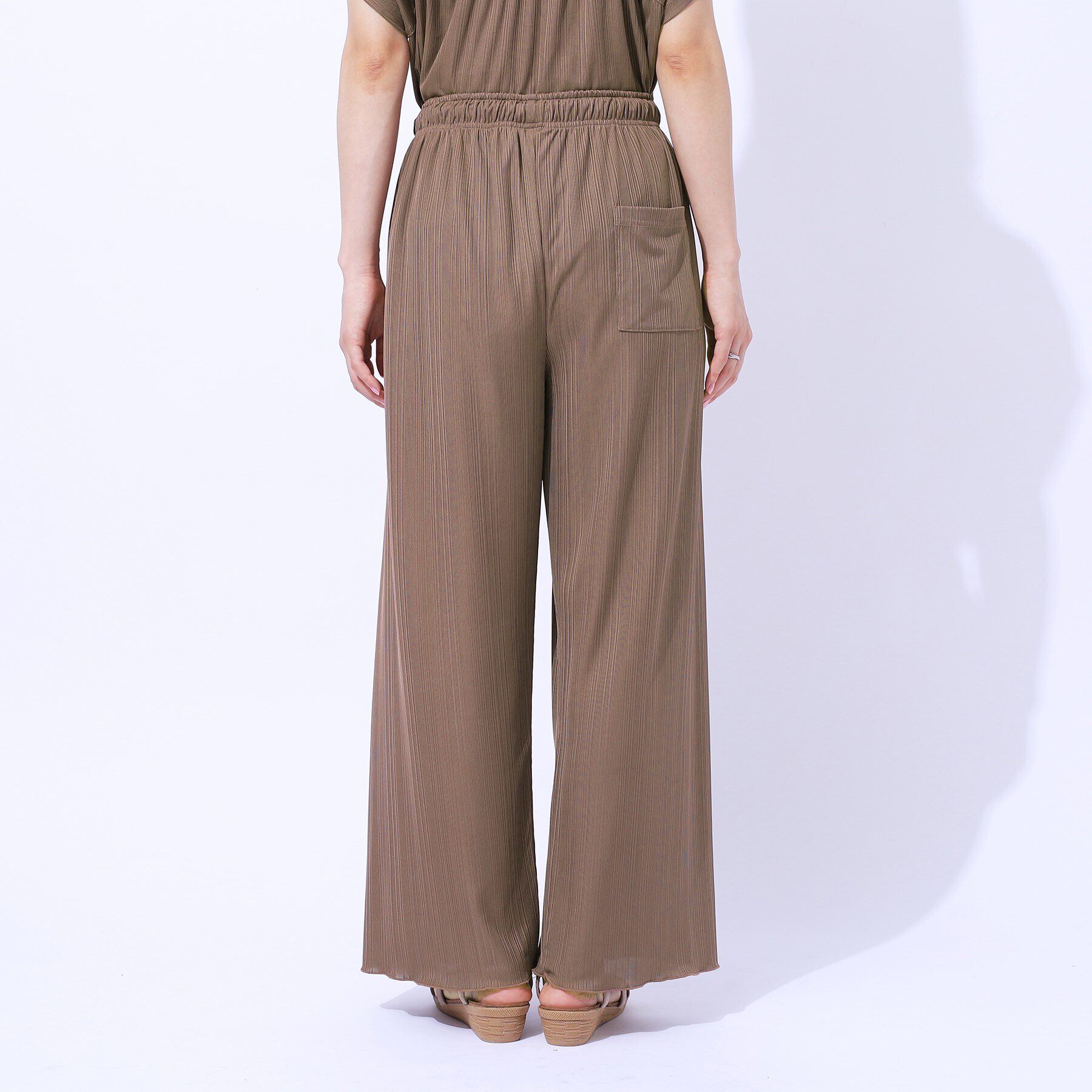 SHOO･LA･RUE「【セットアップ可】テレコイージーパンツ」|その他|